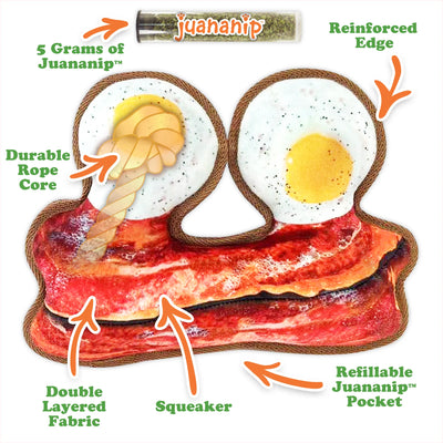Tuffer Chewer Doggi Duo Bundle - Eggs and Bacon & Juananip