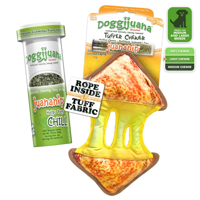 Tuffer Chewer Doggi Duo Bundle - Grilled Cheese & Juananip