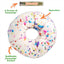 Get the Munchies Donut Refillable Dog Toy