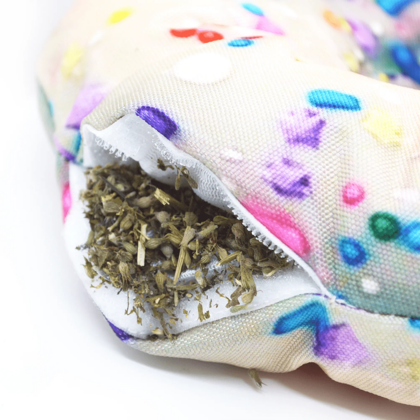 Get the Munchies Donut Refillable Dog Toy
