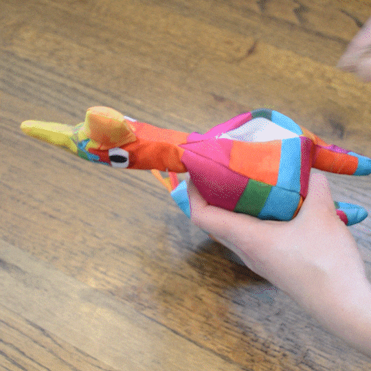 Get the Pawty Started Llama Piñata Refillable Dog Toy