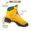 Get Outside Hiking Boot Refillable Dog Toy