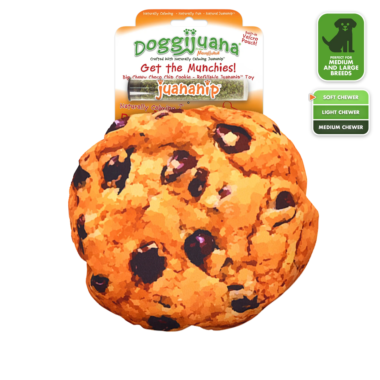 Get the Munchies Cookie Refillable Dog Toy
