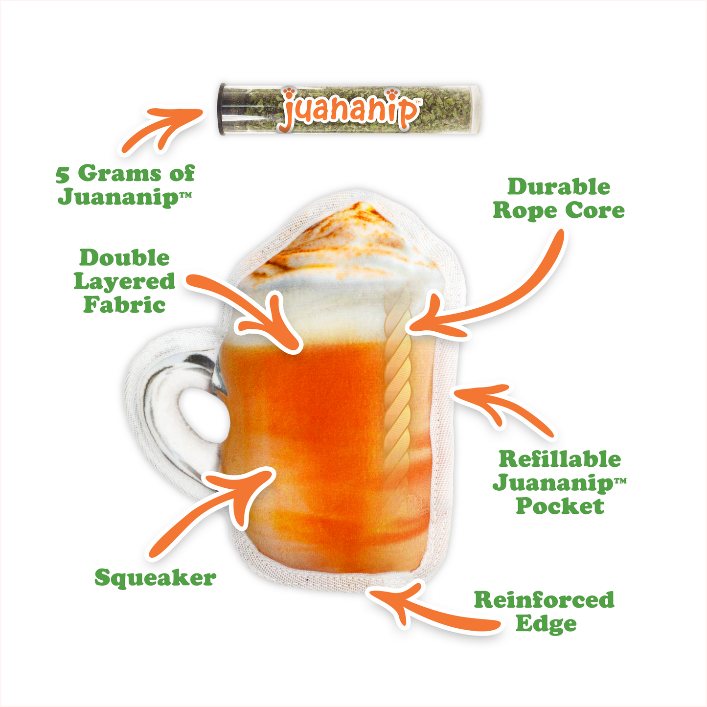Tuffer Chewer Mini Pumpkin Spiced Latte & Juananip Bundle